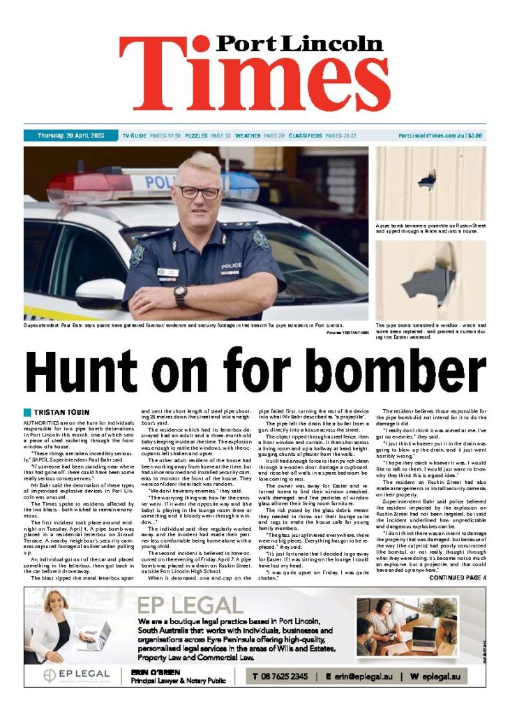 Port Lincoln Times 20th April 2023 Port Lincoln Times