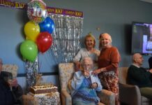 Melva celebrates milestone birthday