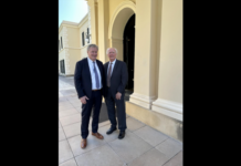 Peter honoured to receive OAM