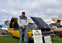 Good crowd to see classic cars