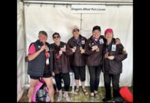 Dragons Afloat members participate in Masters