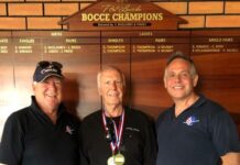 High standard in bocce finals