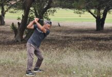 Brown swings into 2024 with solid round