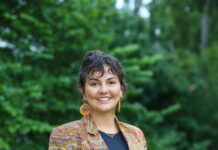 Young citizen gives fisheries talk