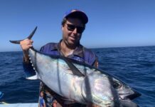 Tuna caught up West Coast