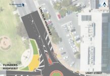 Roundabout safety upgrade works begin