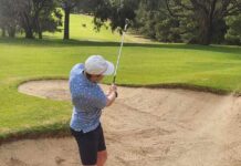 Robert rules the course