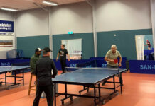 Table tennis returns with upsets