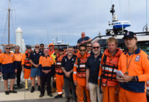 Group gets marine rescue experience