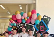 Gymnasts show their talent