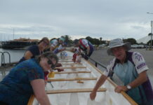Paddling before the rain