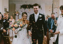 Wintry weather for wedding day