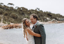 Couple married at historic venue