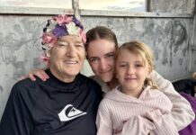 Looking back: Jump for Mary’s 94th lap