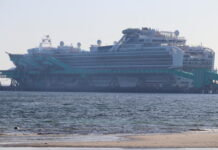 Looking back: Cruise ship ahoy!