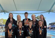 West Coast wins at state swim