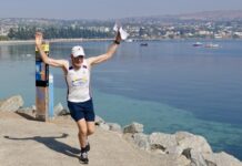 Orienteers brave the heat