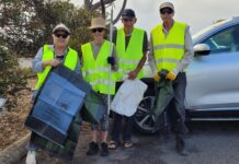 Friends clean up trail
