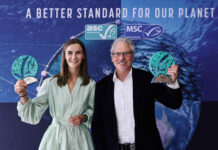 Bec’s recognition at Sustainable Seafood Awards