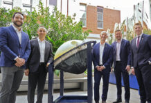 Space capsule returned as work continues