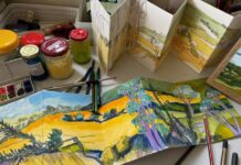 Head outside for your art