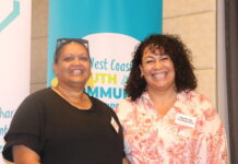 Cheery conference smiles