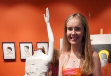 Creative works selected in exhibition