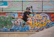 Tricks on display at Snag & Roll competition