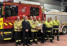 Salvos thank first responders