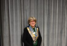 Rowsell makes Rotary history