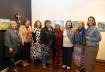 Artists open Blue exhibition