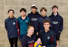 School volleyball team set for Adelaide