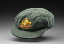 Iconic baggy green bought