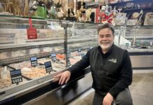 In-season seafood on the menu