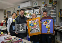 From broken dishes to beautiful pieces