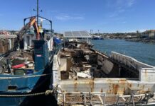 Fishing vessel dismantled