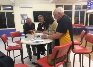 Strong support at quiz night