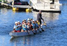 Busy on and off the water