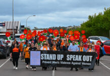 Walk to end violence against women