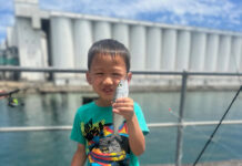 Fishing skills on deck