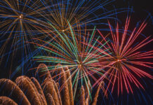 Fireworks display wows crowd