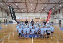 Kids have a ball at clinics