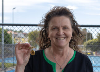 Polkinghorne recognised with Tennis SA award
