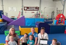 Double delight for gymnastics club