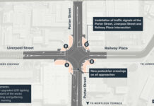 Roadworks to install traffic lights starting Monday