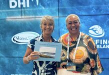 Surf’s up for Fishery Bay