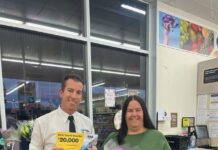 Amanda bound for Fiji