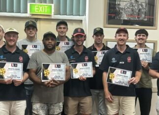 Lower Eyre baseballers awarded