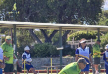 Exciting semi-final action