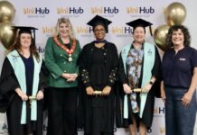 Uni Hub graduates celebrated